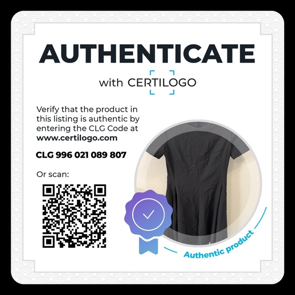 Emporio Armani Black A-Line Midi Dress - Picture 5 of 5